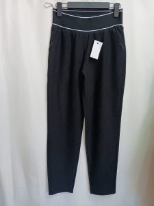 Παντελόνι γκρι σκούρο με λάστιχο