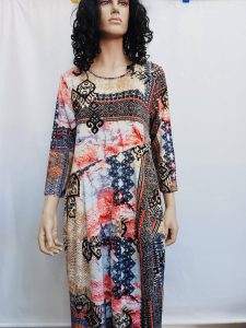 Φόρεμα βαμβακερό orientique